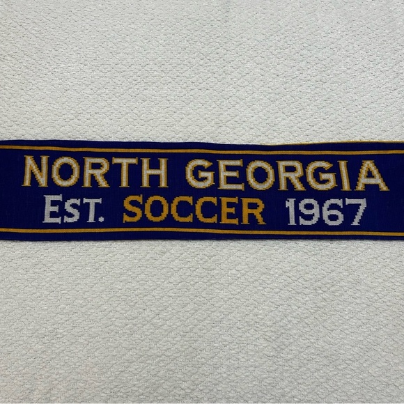 UNG University of North Georgia Nighthawks Soccer Scarf - Picture 2 of 9